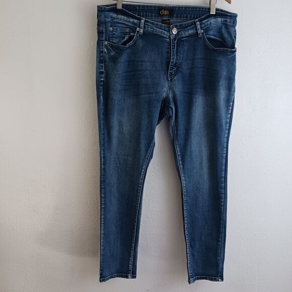 DKIN blue jeans size 18W - Picture 1 of 11